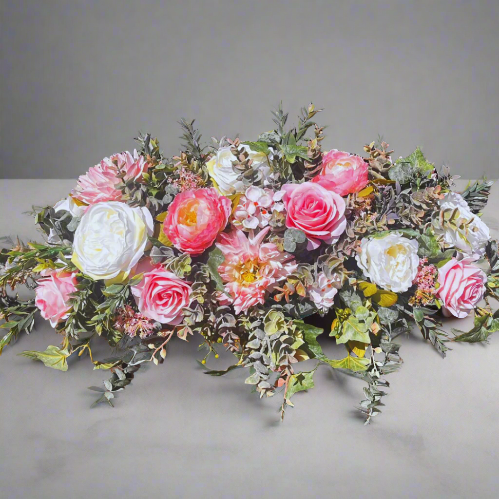 Silk Flower Top Table Arrangement