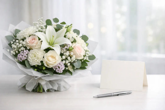 35 Sympathy Bouquet Message Examples