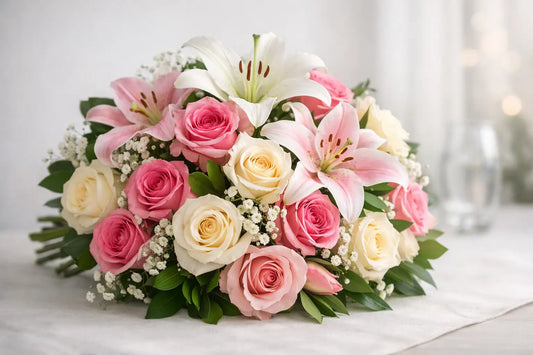 Rose and Lily Bouquet Ideas and Meanings