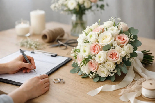 A Practical Guide to Wedding Flower Timelines