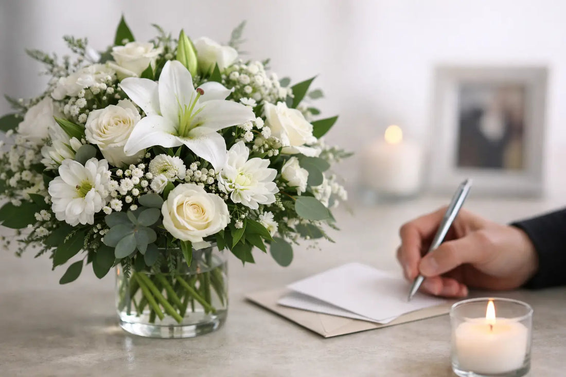 How to Send Condolence Flowers Thoughtfully
