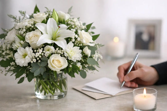 How to Send Condolence Flowers Thoughtfully