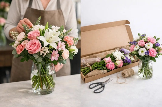 Florist Made vs Letterbox Flowers