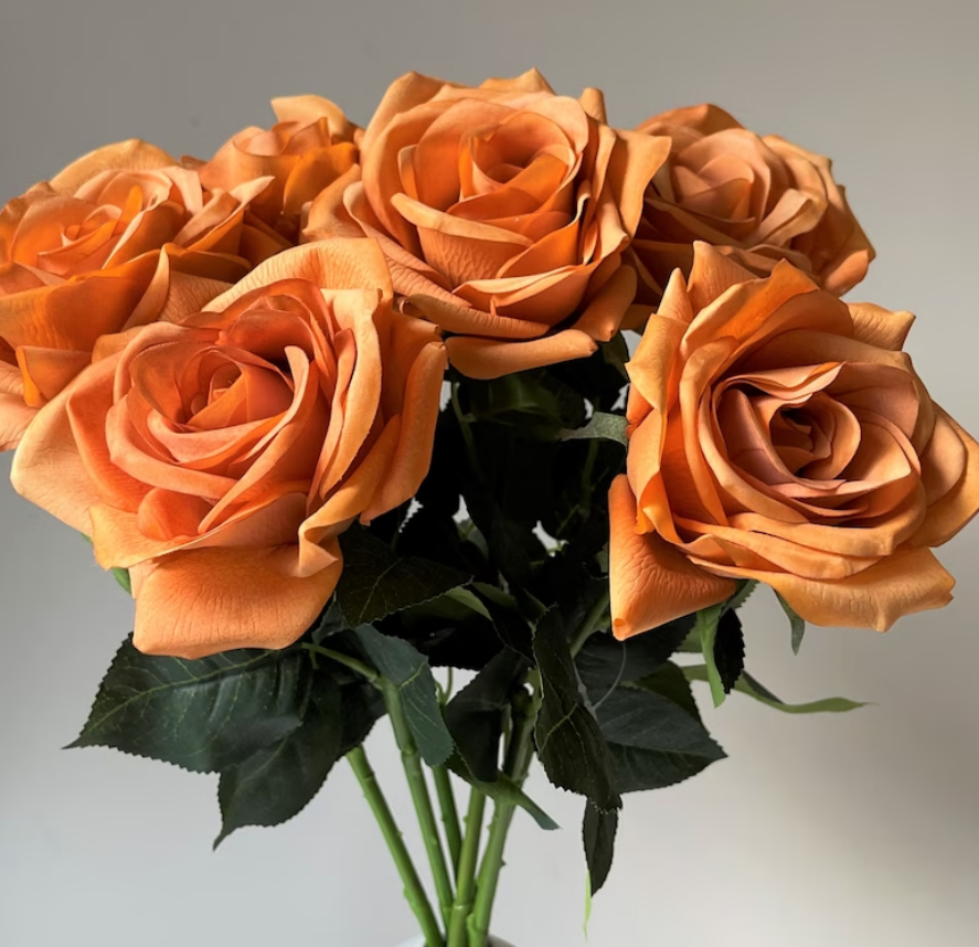 Orange Roses – Lucie Bees Online Florist