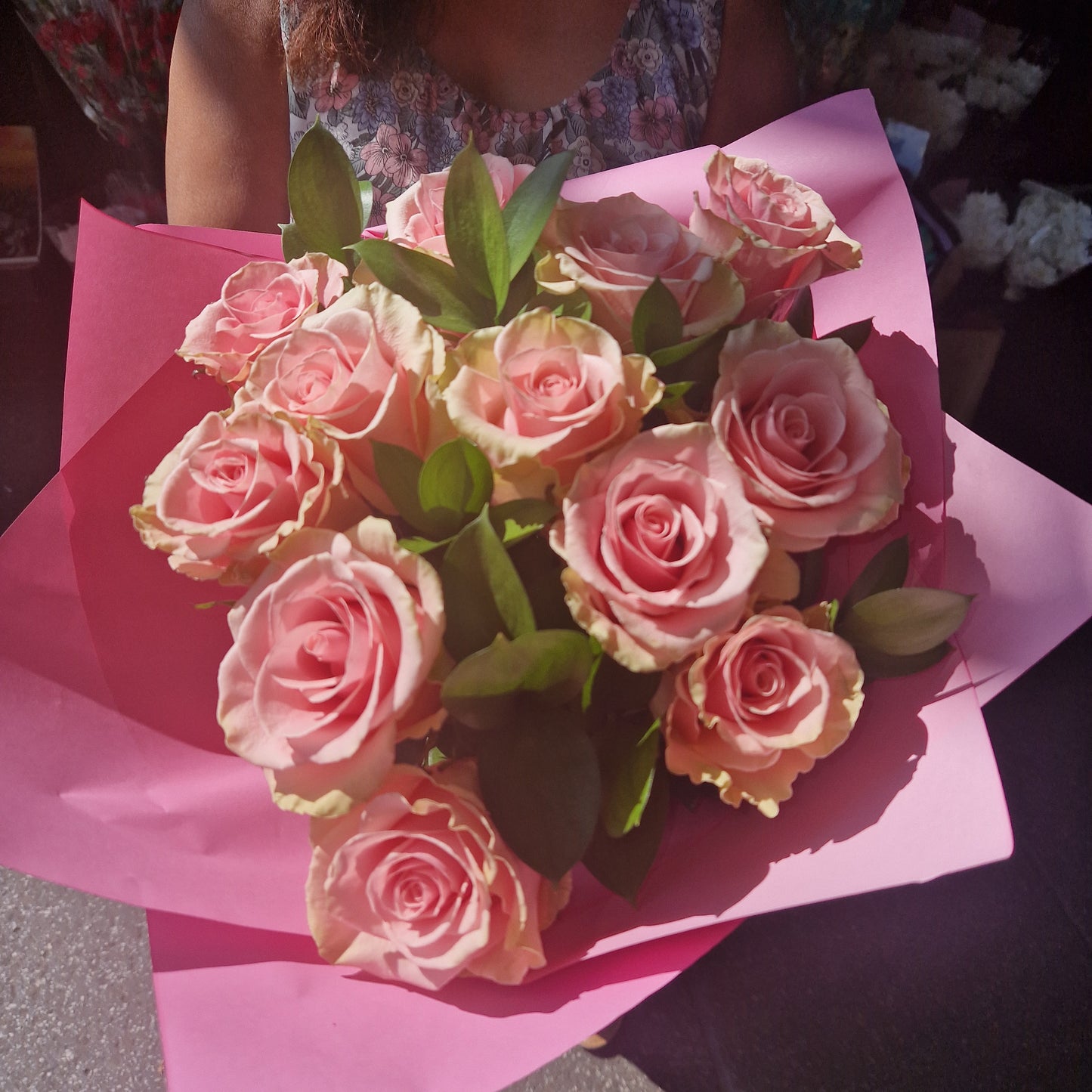 Pink roses