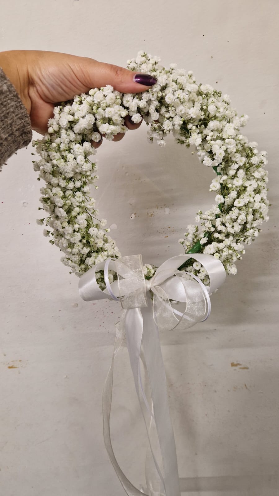 Gypsophilia Flower Crown