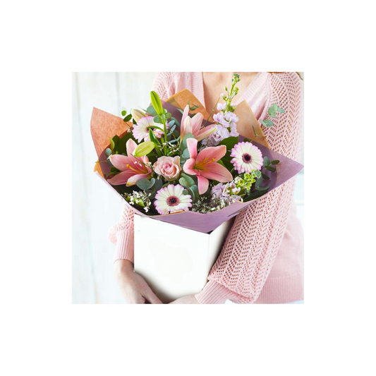 pastel gift bouquet.