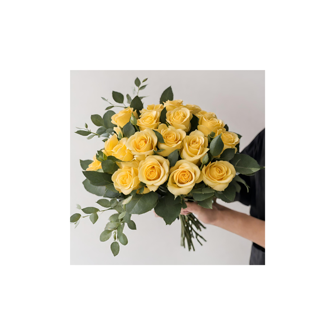 Large yellow, long lasting roses