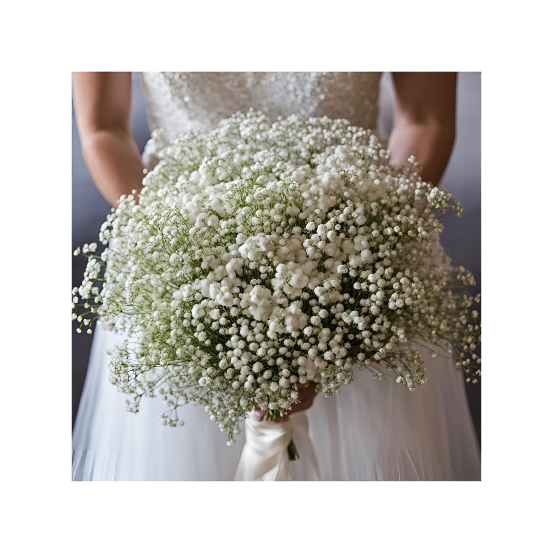 Gypsophilia Bridal Bouquet