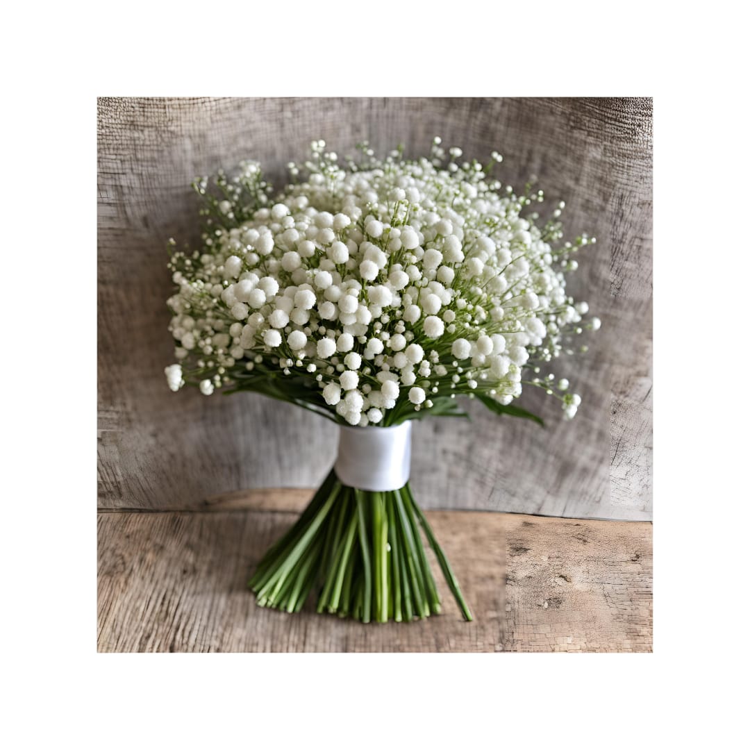 Gypsophilia Bridesmaid Bouquet