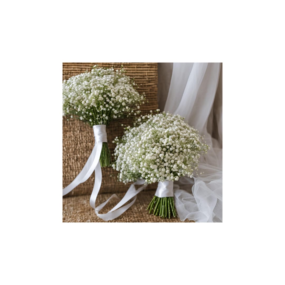 Gypsophilia Bridesmaid Bouquet