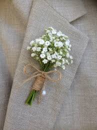 Gypsophilia Buttonholes